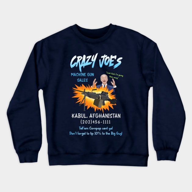 Crazy Joe’s Crewneck Sweatshirt by 752 Designs